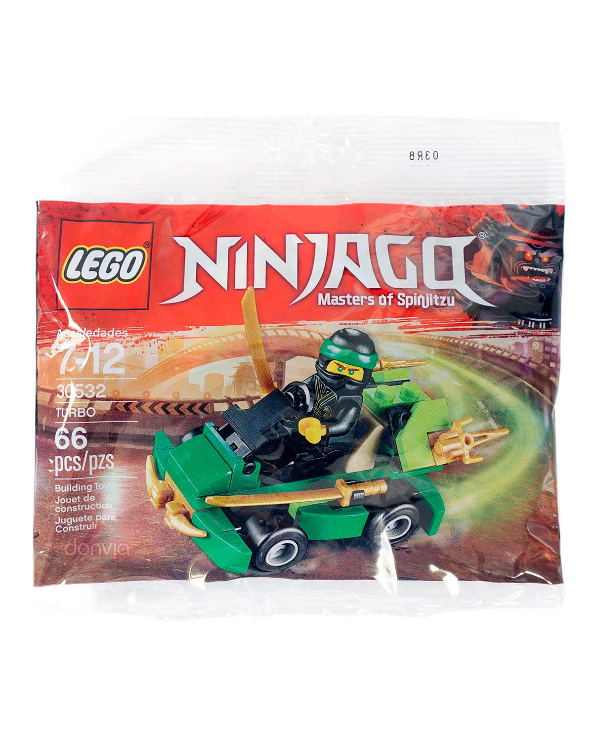 FIGURA LEGO TURBO NINJAGO GOOD GUY VEHICLE - Image 2