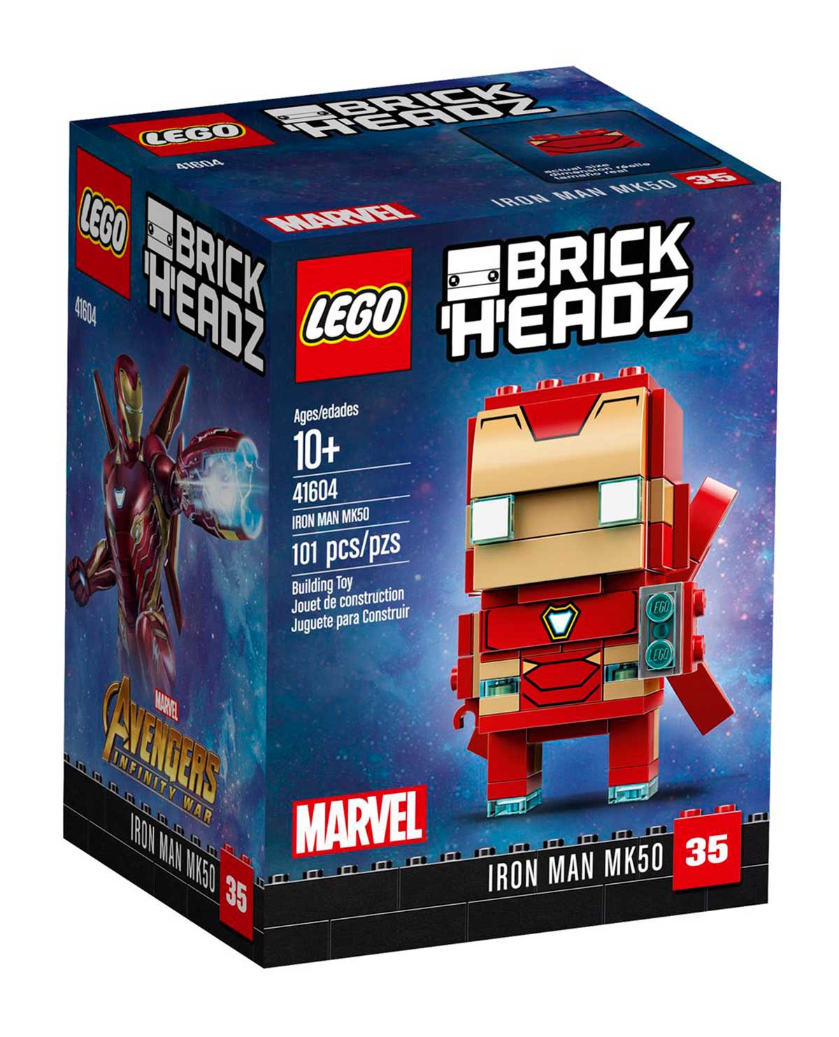 LEGO BRICKHEADZ IRON MAN MK50 - Image 2