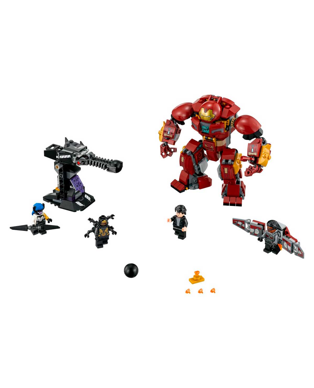 LEGO MARVEL SUPER HEROES INCURSION DEMOLEDORA DEL HULKBUSTER