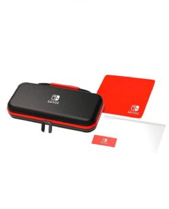 KIT DE PROTECCION NINTENDO SWITCH POWER A ROJO Y NEGRO