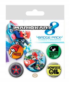 SET DE PINES MARIO KART 8