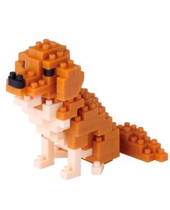 FIGURA ARMABLE NANOBLOCK GOLDEN RETRIEVER