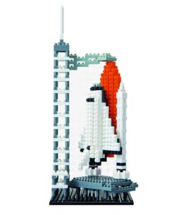 FIGURA ARMABLE NANOBLOCK CENTRO ESPACIAL