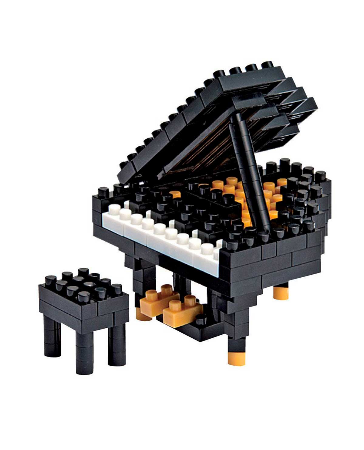 FIGURA ARMABLE NANOBLOCK PIANO NEGRO