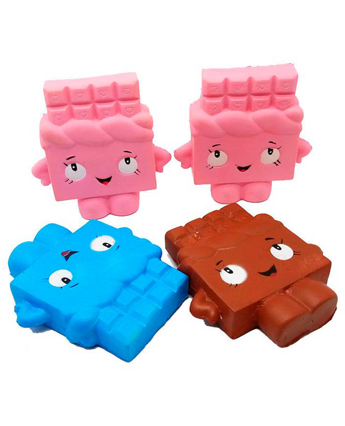FIGURA ANTIESTRES SQUISHY BARRA DE CHOCOLATE