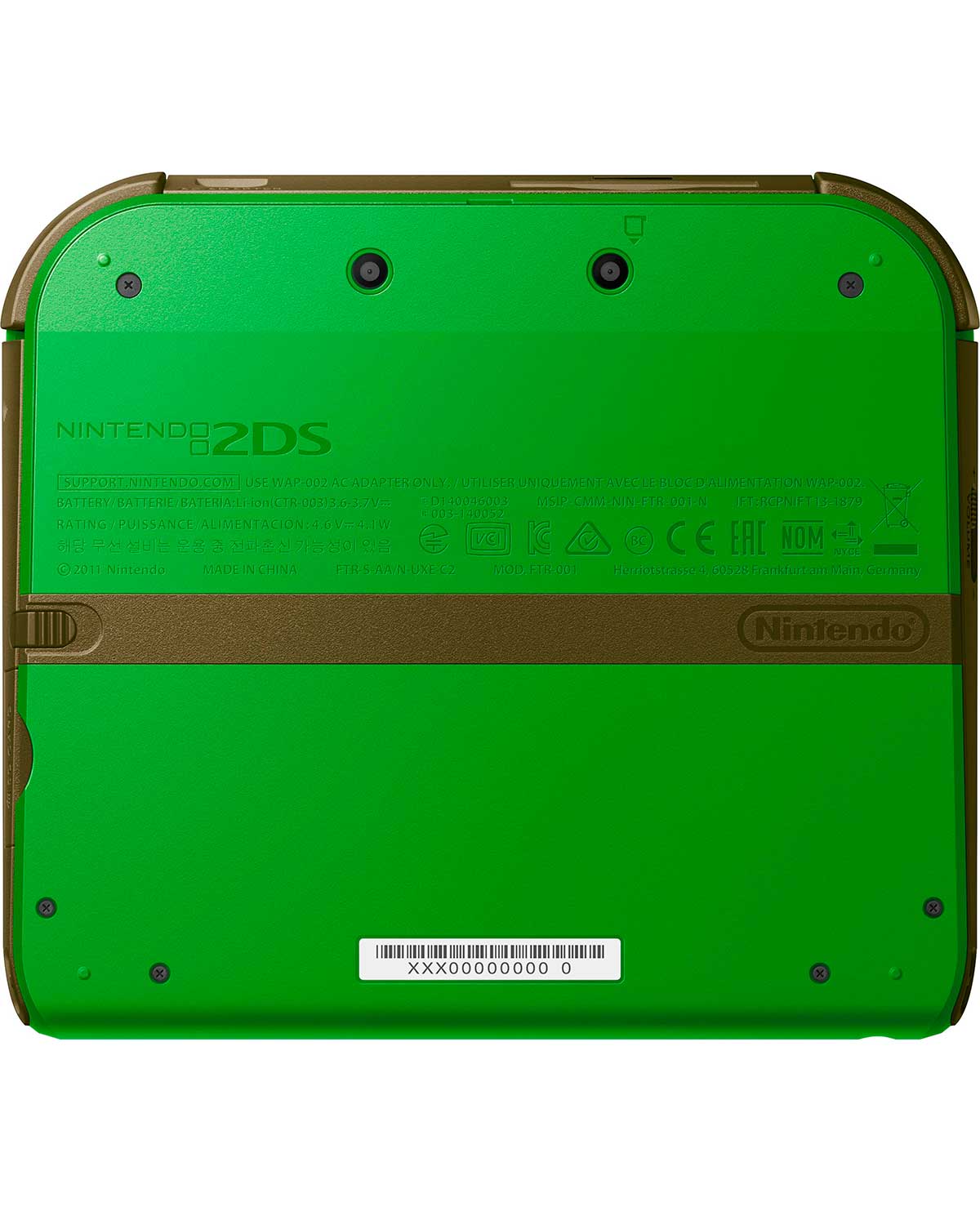 CONSOLA NINTENDO 2DS THE LEGEND OF ZELDA OCARINA OF TIME EDICION LIMITADA - Image 2
