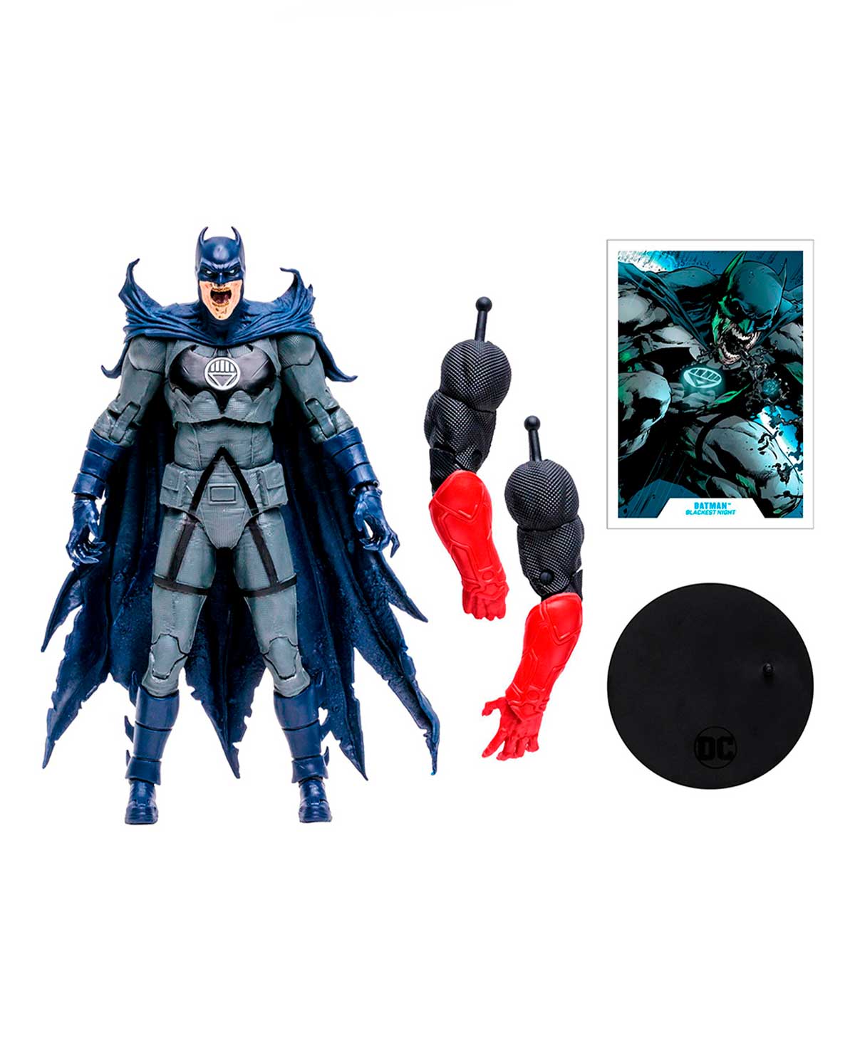 FIGURA DE ACCION MCFARLANE DC COMICS BLACKEST NIGHT BATMAN - Image 3