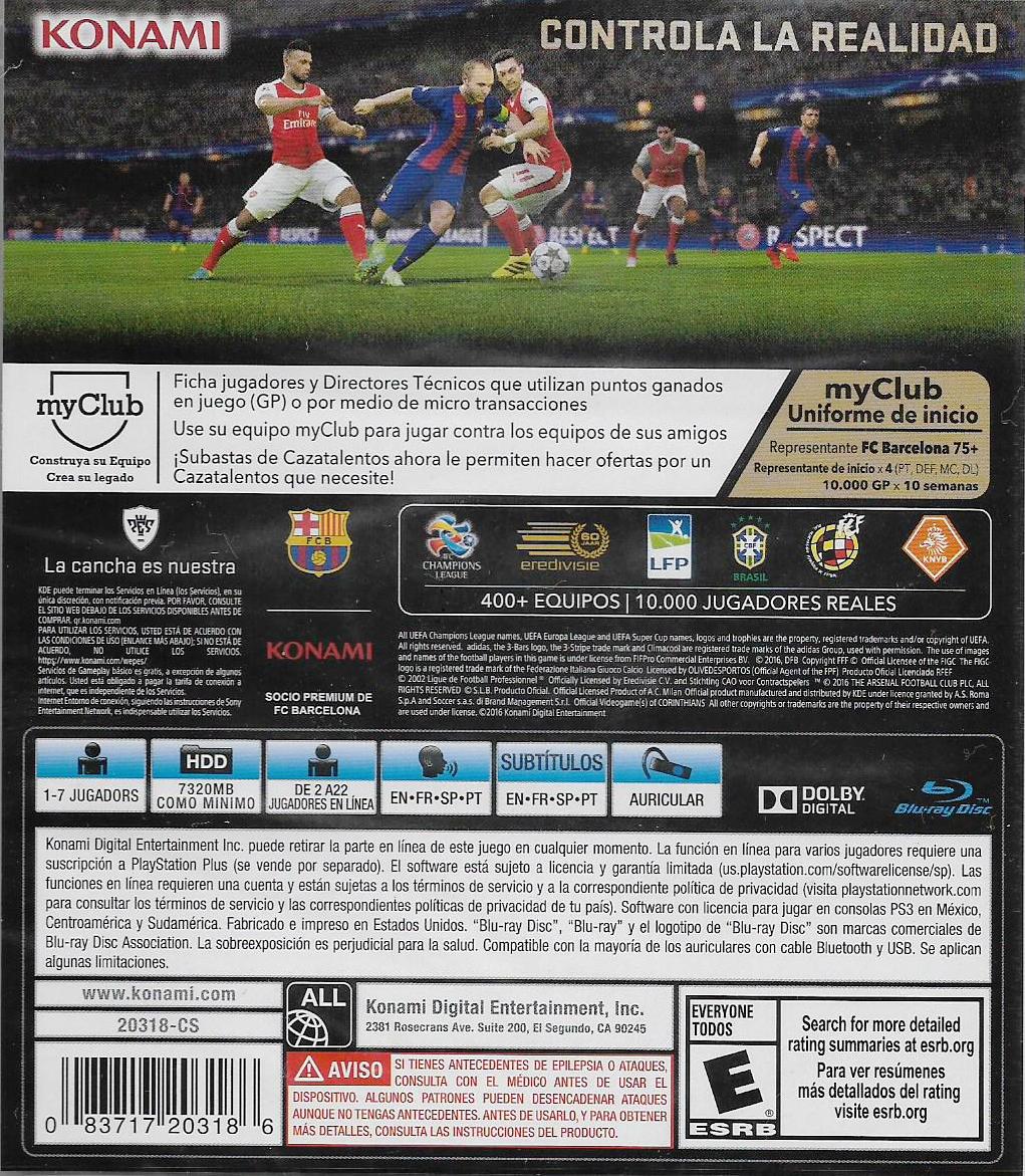 PRO EVOLUTION SOCCER 2017 - Image 2