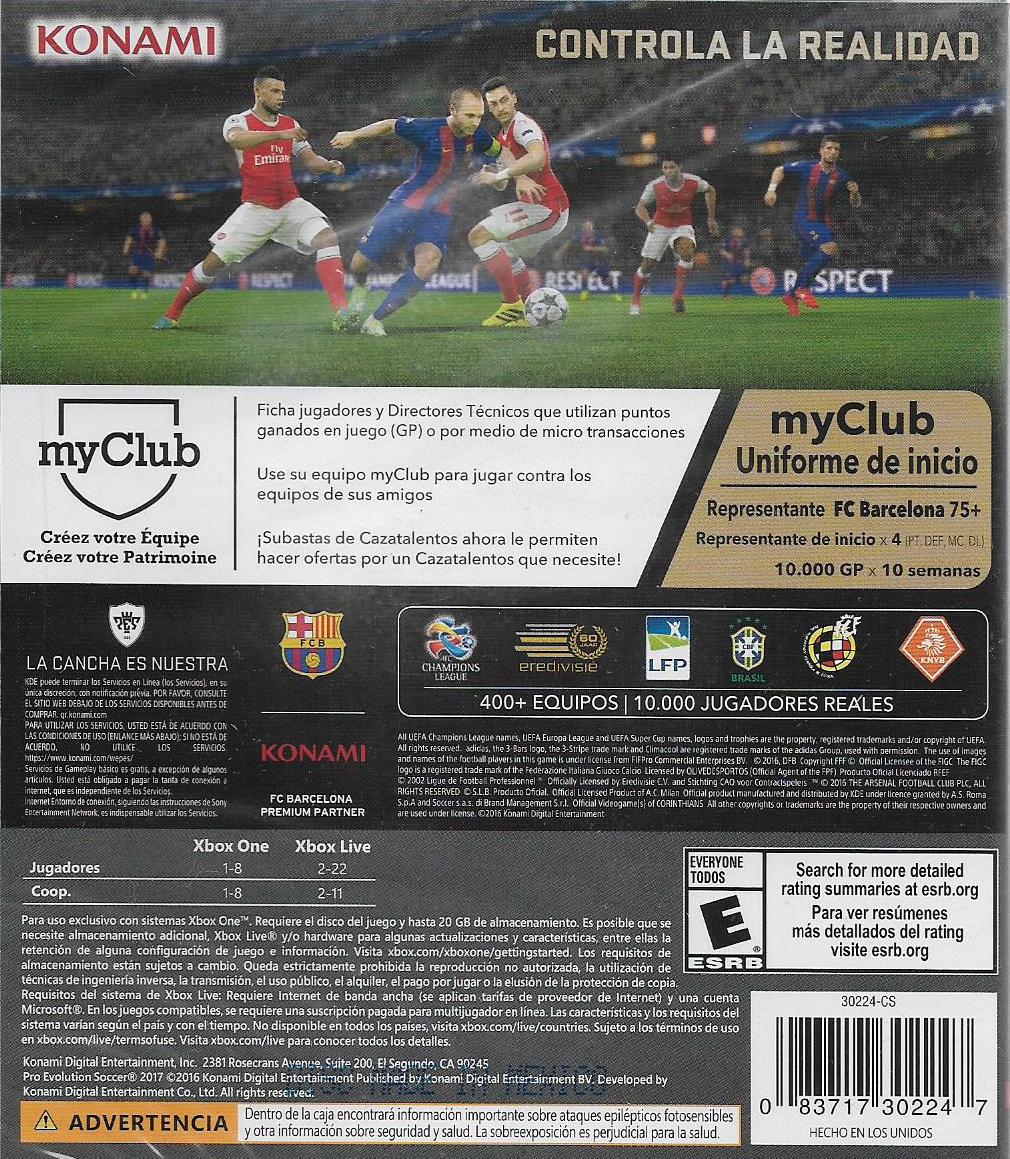 PRO EVOLUTION SOCCER 2017 - Image 2