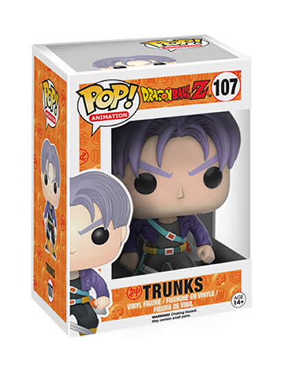 FIGURA POP DRAGON BALL Z TRUNKS - Image 2