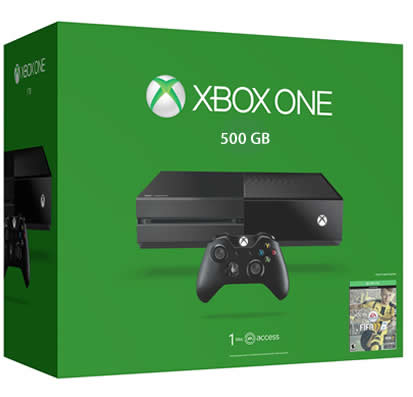 CONSOLA XBOX ONE NEGRO 500GB CON FIFA 17