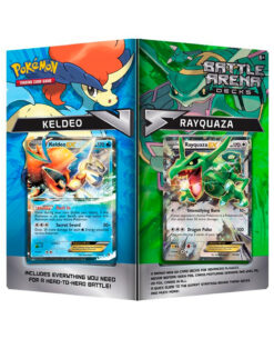 DECK POKEMON TRADING CARD GAME BATTLE ARENA KELDEO VS RAYQUAZA