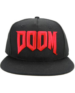 GORRA SNAPBACK DOOM LOGO NEGRA