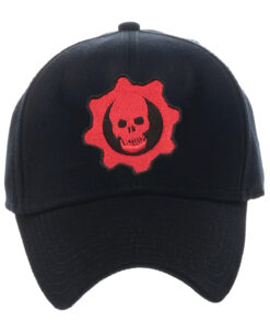 GORRA CLASICA GEARS OF WAR LOGO NEGRA