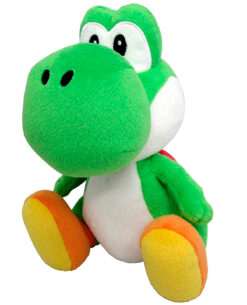 PELUCHE MARIO BROS YOSHI VERDE 15 CM