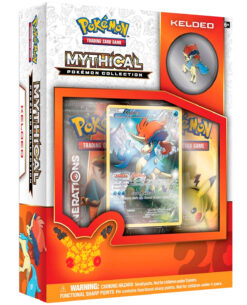 CAJA POKEMON TRADING CARD GAME MYTHIC COLLECTION KELDEO