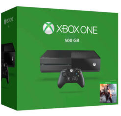 CONSOLA XBOX ONE NEGRO 500GB CON BATTLEFIELD 1