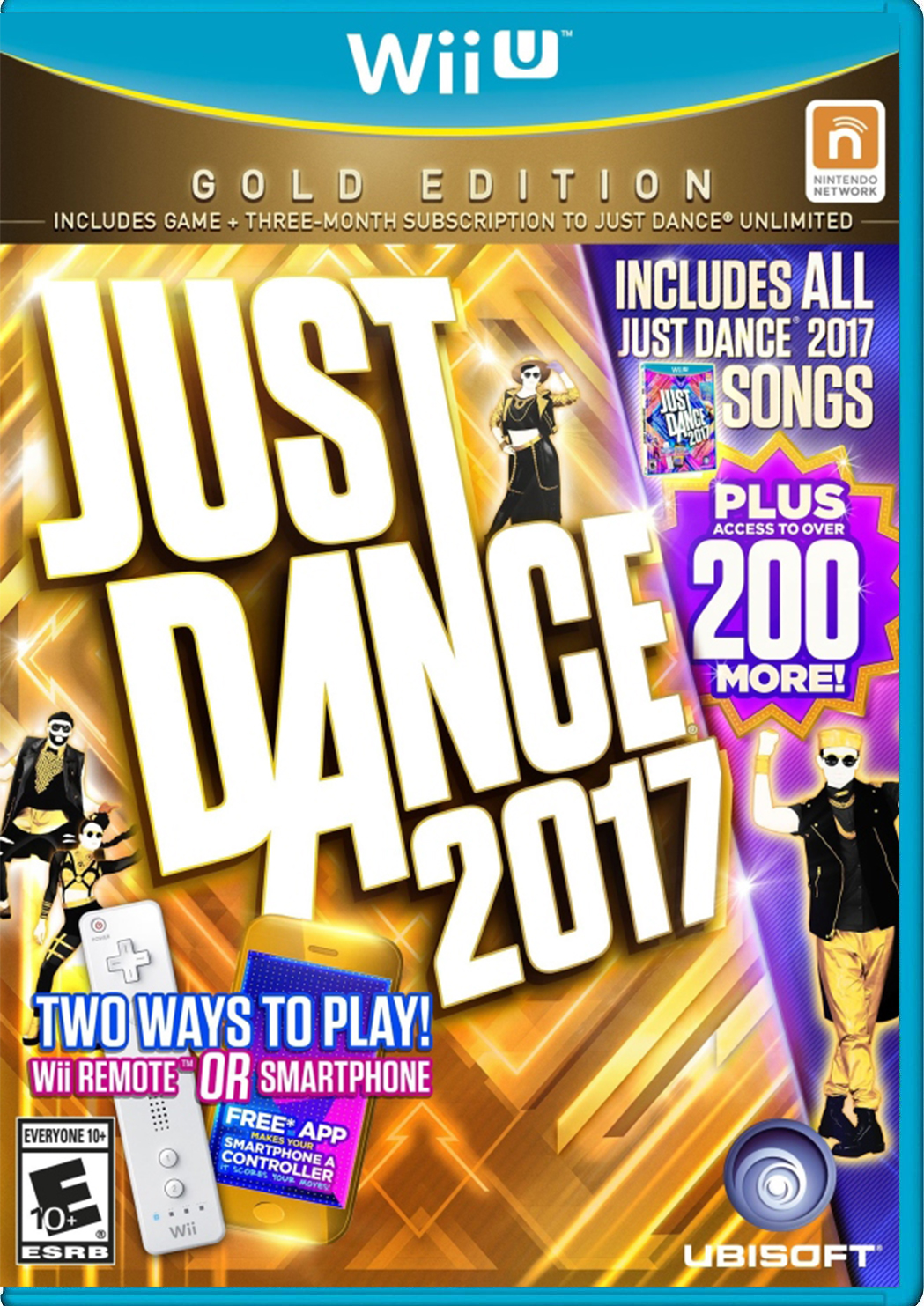 JUST DANCE 2017 GOLD EDITION