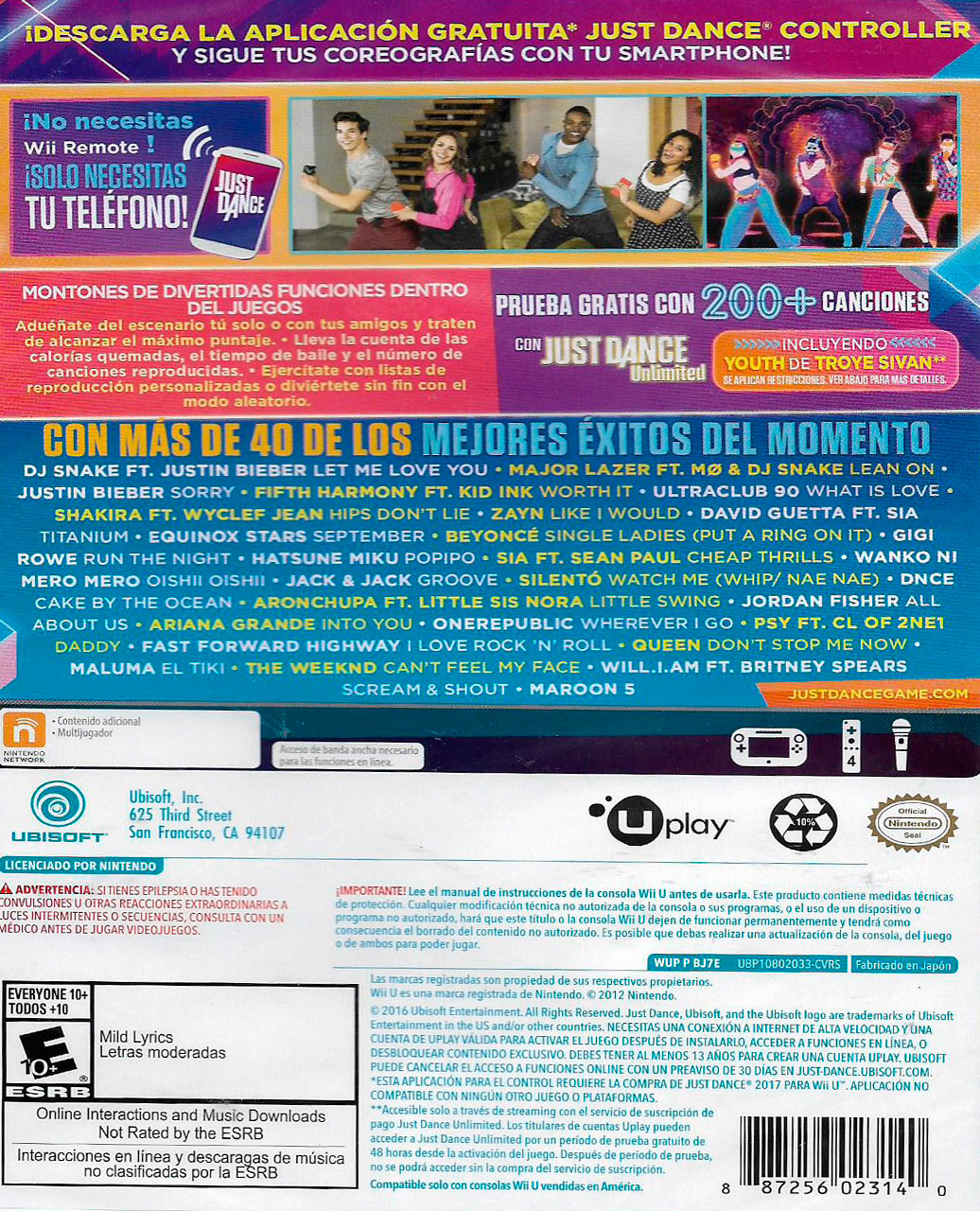 JUST DANCE 2017 GOLD EDITION - Image 2