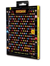 FUNDA RIGIDA IPAD PAC MAN FANTASMAS NEGRA