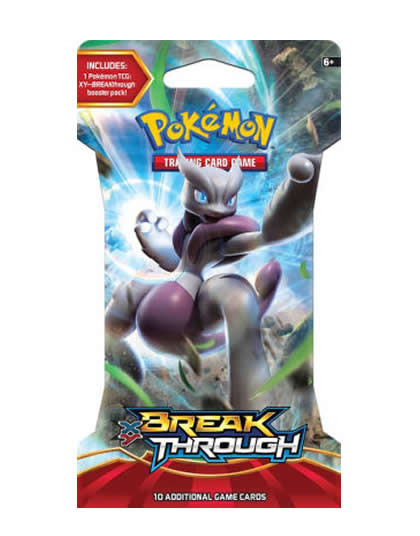 SOBRE CON MANGA POKEMON TRADING CARD GAME XY BREAKTHROUGH