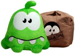 PELUCHE CUT THE ROPE OM NOM REVERSIBLE CAJA 15 CM
