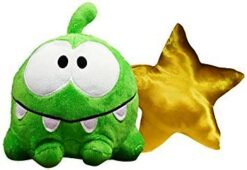 PELUCHE CUT THE ROPE OM NOM REVERSIBLE ESTRELLA 15 CM