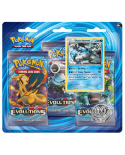 TRIPLE SOBRE POKEMON TRADING CARD GAME XY EVOLUTIONS BLACK KYUREM