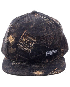 GORRA SNAPBACK HARRY POTTER SOLEMNLY SWEAR NEGRA