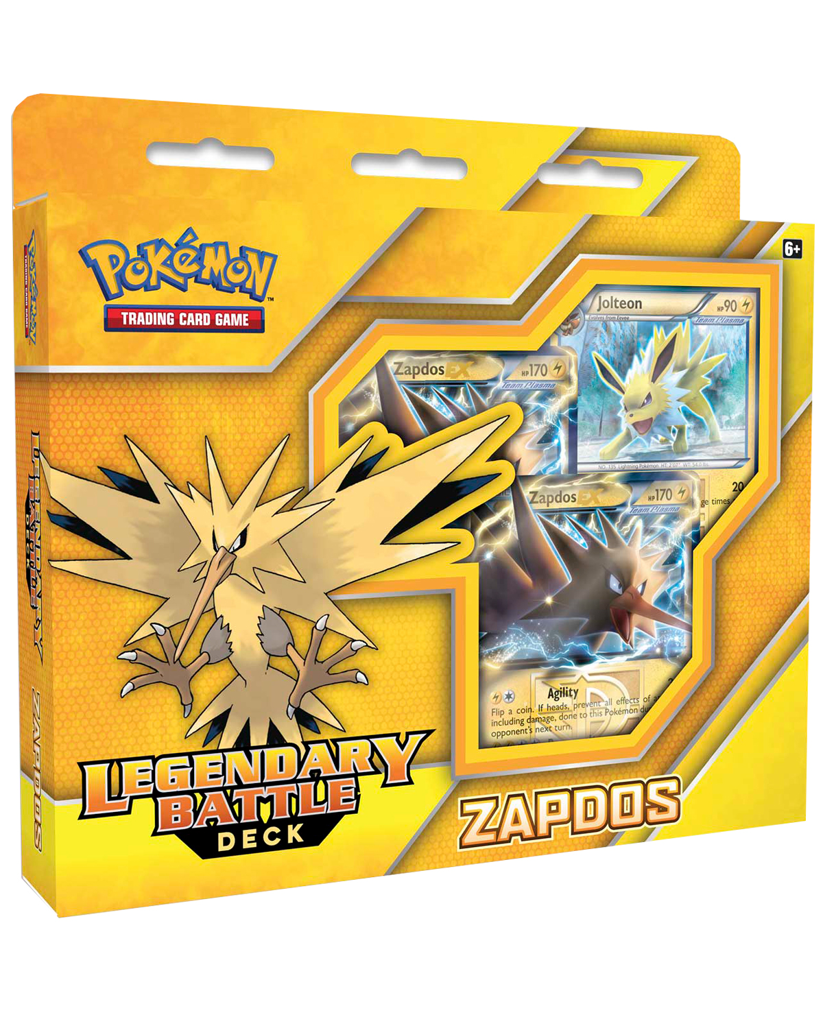DECK POKEMON TRADING CARD GAME LEGENDARY BATTLE ZAPDOS