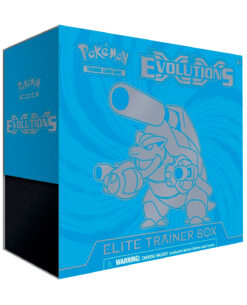 CAJA POKEMON TRADING CARD GAME XY EVOLUTIONS MEGA BLASTOISE EX ELITE TRAINER