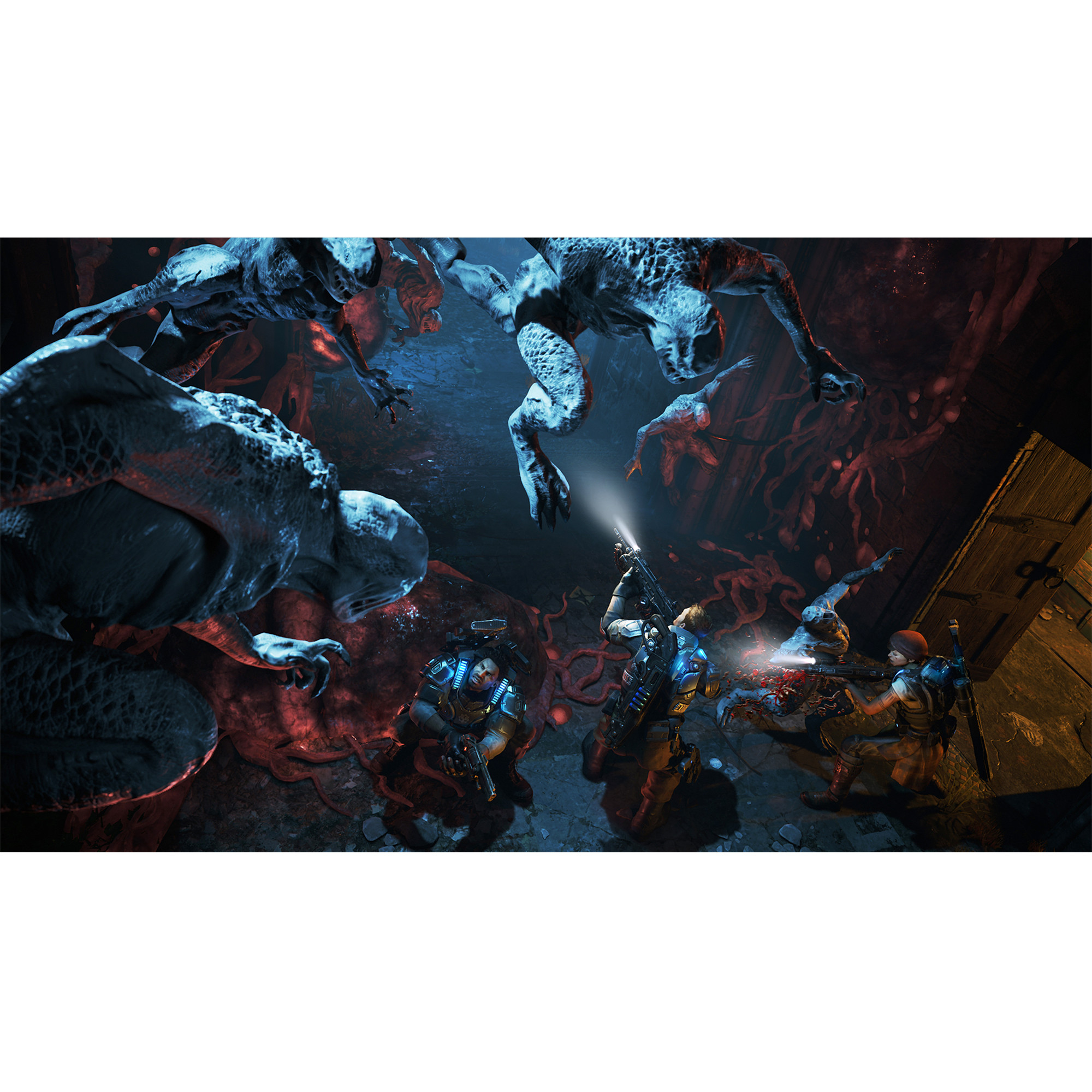 CONSOLA XBOX ONE S BLANCO 500GB CON GEARS OF WAR 4 - Image 2