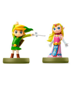 AMIIBO THE LEGEND OF ZELDA WIND WAKER LINK Y ZELDA PAQUETE DOBLE