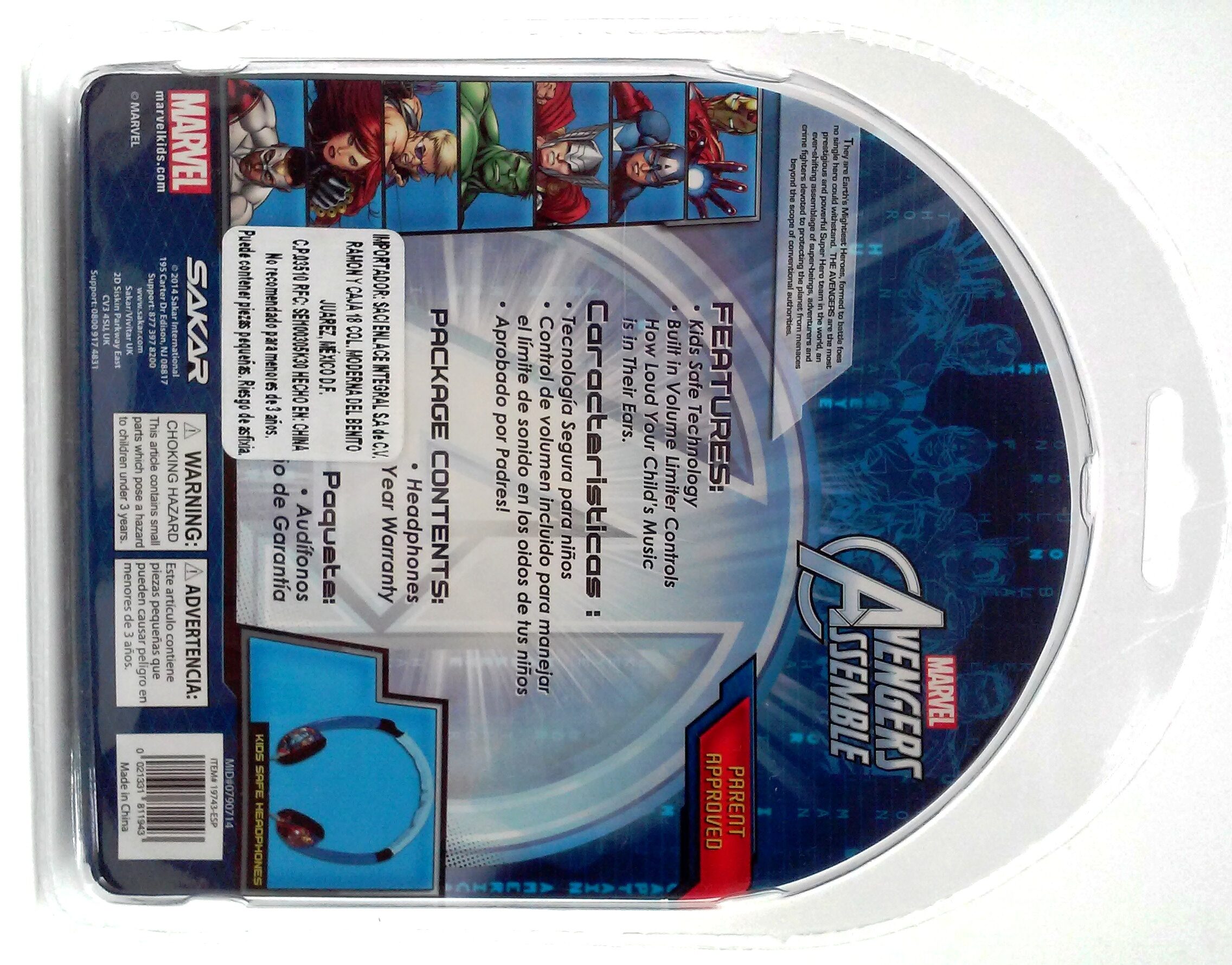 AUDIFONOS MARVEL AVENGERS - Image 2