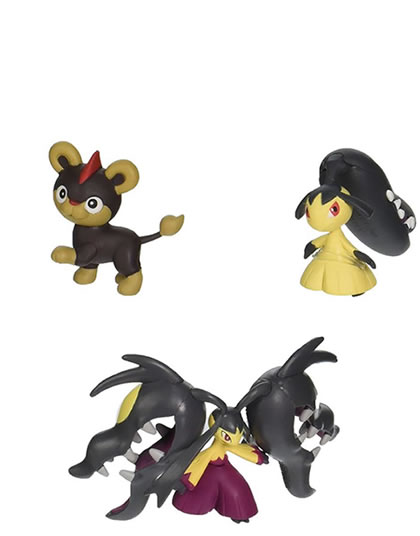 POKEMON SET 3 PIEZAS XY MEGA MAWILE LITLEO MAWILE - Image 2