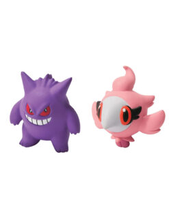 POKEMON SET 2 PIEZAS GENGAR VS SPRITZZE