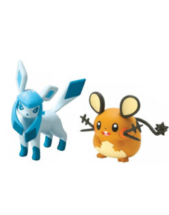 POKEMON SET 2 PIEZAS DEDENNE VS GLACEON