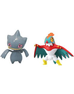 POKEMON SET 2 PIEZAS HAWLUCHA VS BANETTE