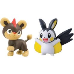 POKEMON SET 2 PIEZAS LITLEO VS EMOLGA