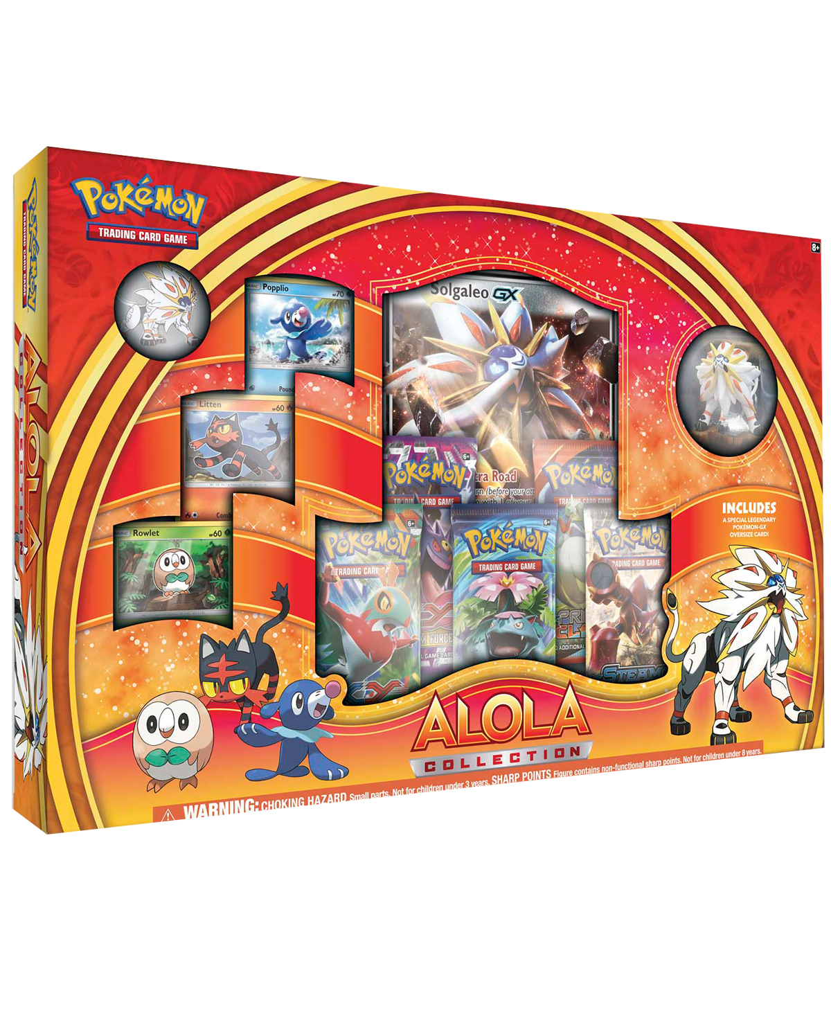 CAJA POKEMON TRADING CARD GAME ALOLA COLLECTION SOLGALEO