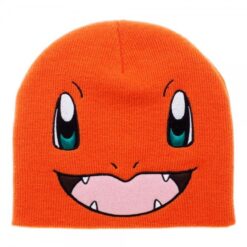 GORRO BEANIE POKEMON CHARMANDER NARANJA