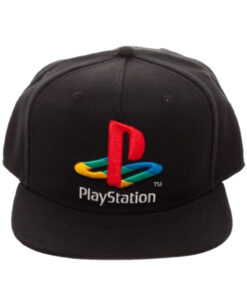 GORRA SNAPBACK PLAYSTATION LOGO NEGRA