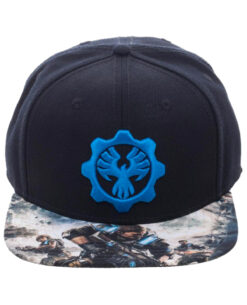 GORRA SNAPBACK GEARS OF WAR PHOENIX OMEN NEGRA