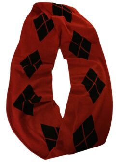 BUFANDA DC COMICS HARLEY QUINN INFINITY KNIT