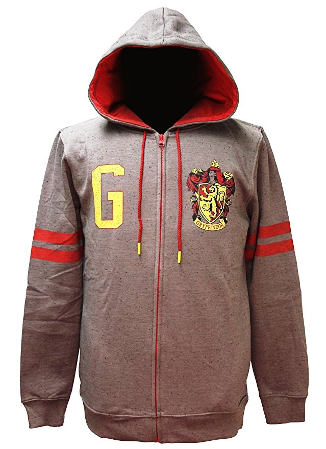 SUDADERA HARRY POTTER GRYFFINDOR GRIS MEDIANA