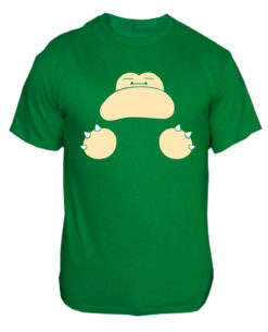 PLAYERA POKEMON SNORLAX VERDE CHICA