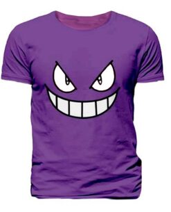 PLAYERA POKEMON GENGAR MORADA CHICA