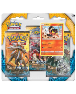 TRIPLE SOBRE POKEMON TRADING CARD GAME SUN AND MOON LITTEN