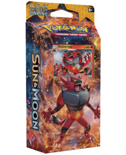 DECK POKEMON TRADING CARD GAME SUN AND MOON INCINEROAR