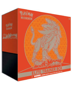 CAJA POKEMON TRADING CARD GAME SUN AND MOON ELITE TRAINER SOLGALEO